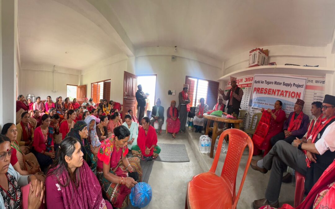 Inauguración del Proyecto de Agua en Karki Ko Tagara: Un Encuentro Comunitario Histórico